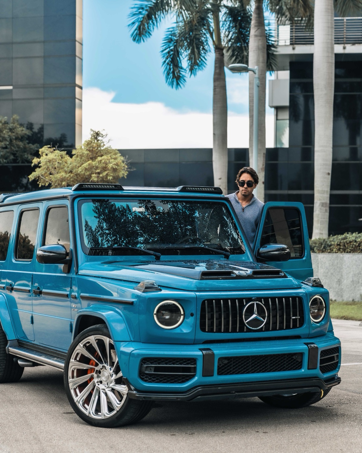 Estuardo with G-Wagon AMG